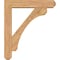 Ekena Millwork Legacy Craftsman Smooth Bracket w/ Offset Brace, Western Red Cedar, 7 1/2"W x 38"D x 44"H BKT0806X38X44LEC04SWR - alternate 2
